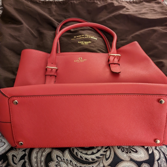 Large Kate Spade Red bag - Picture 3 of 7
